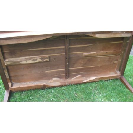 Antike Farmhaus Esstisch Massivholz