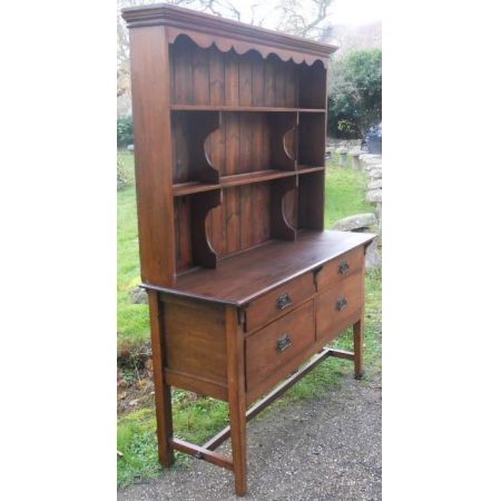 edwardian Bücherschrank / Kommode antik