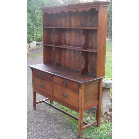 edwardian Bücherschrank / Kommode antik
