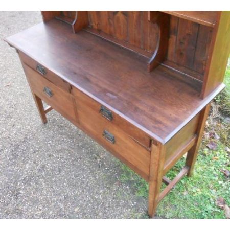 edwardian Bücherschrank / Kommode antik