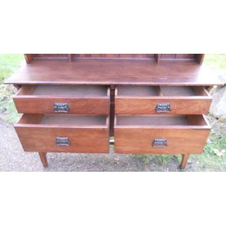 edwardian Bücherschrank / Kommode antik