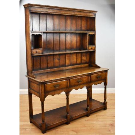 antike Ipswich Eiche Kommode