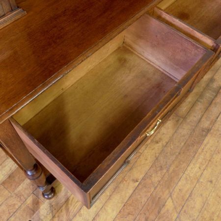 Spät-viktorianische Sideboard Dresser Eiche antike Massivholzkommode