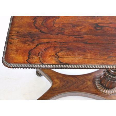 Regency Palisander Nachttisch Massivholz antik ca 1810