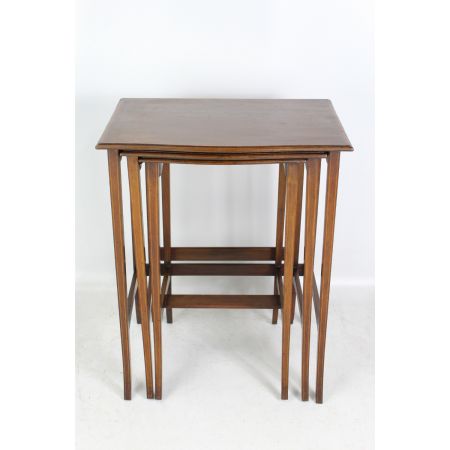 Edwardianische Mahagoni Tische Set Massivholz antik ca 1905