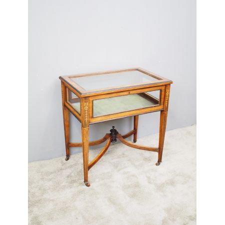 Viktorianischer Palisander Bijouterie Tisch Massivholz antik ca 1890