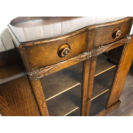 antiker Art Déco Bücherschrank 