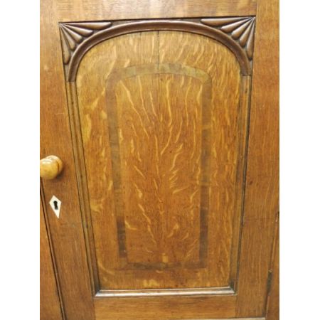 antikes Eichenbücherregal um 1820