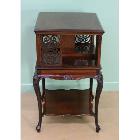 antiker Mahagonidrehtisch, viktorianischer Stil,1890 