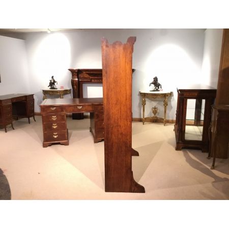 antikes viktorianisch gotisches Eichenbücherregal, drehbar um ca. 1870-1880