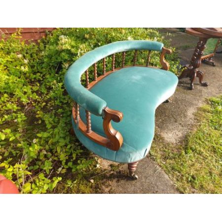 viktorianischer "Window Seat" nach Art von Hindley & Sons, um 1860