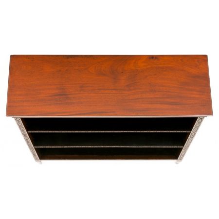 antikes viktorianisches Mahagonibücherregal, 1890