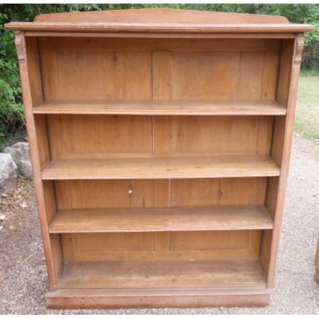 Zwei edwardianische Eichen Bücherschränke Massivholz antik ca1890