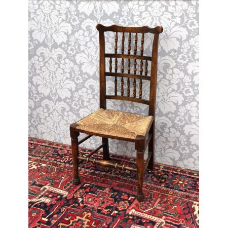 Satz von sechs Stühlen englisch Ulme Ulmenholz aus Lancashire viktorianisch