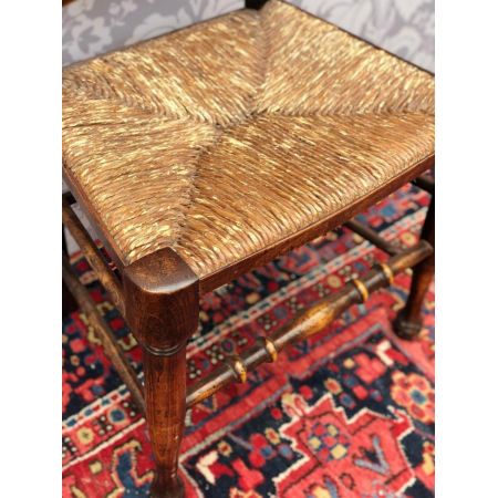 Satz von sechs Stühlen englisch Ulme Ulmenholz aus Lancashire viktorianisch