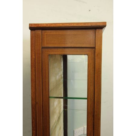 Mahagoni Vitrine antik Massivholzvitrine ca. 1890