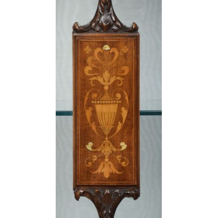19th Century Antique Victorian Display Cabinet, Antike Viktorianische Vitrine aus Mahagoni, 19. Jahrhundert