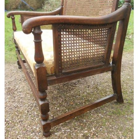 Sizbank Zweisitzer antik ca. 1920