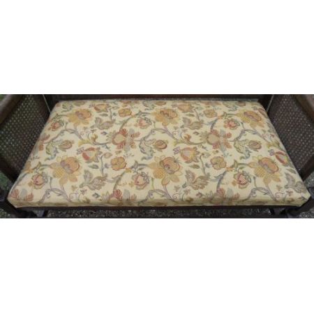 Sizbank Zweisitzer antik ca. 1920