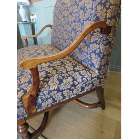 Antikes viktorianisches "Hump Back" / "Camel Back" Sofa aus dem 19. Jahrhundert 