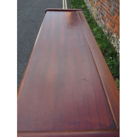 Antiker Globe Wernicke Mahagonibücherschrank, mit Regency Verglasung, um 1910