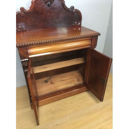 Kleines Chiffonier Kommode antik Mahagoni Massivholzmöbel 19. Jahrhundert