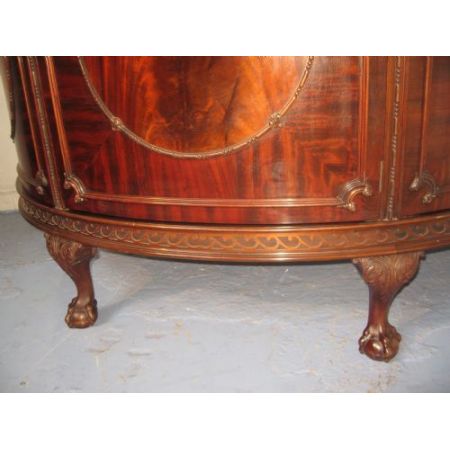 Mahagoni Sideboard Massivholz antik ca 1920