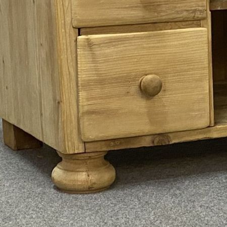 große antike  Kiefernkommode, um 1910