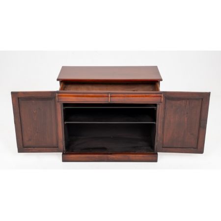 2-türiges antikes Mahagonisideboard