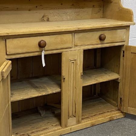 englisches antikes Kiefernlandhaus Sideboard/ Landhausschrank