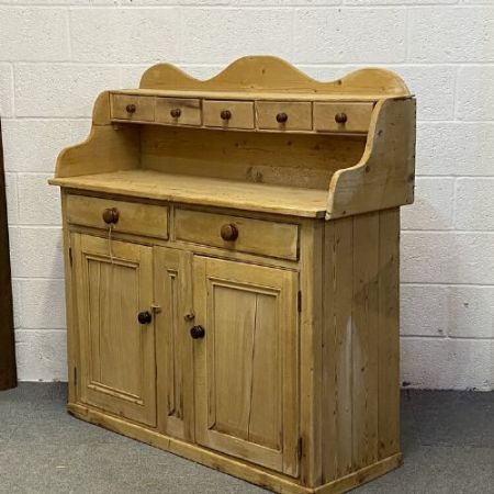 englisches antikes Kiefernlandhaus Sideboard/ Landhausschrank