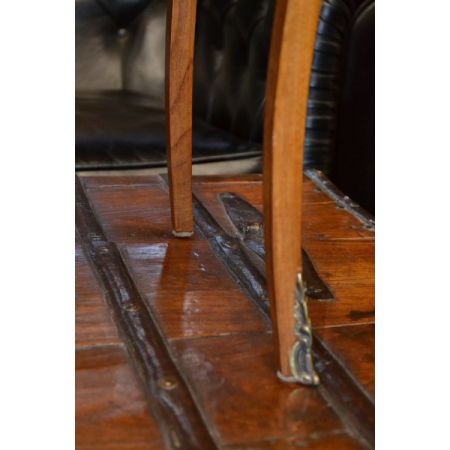 Ein Paar französischer Massivholz Nachttische antik ca 1930