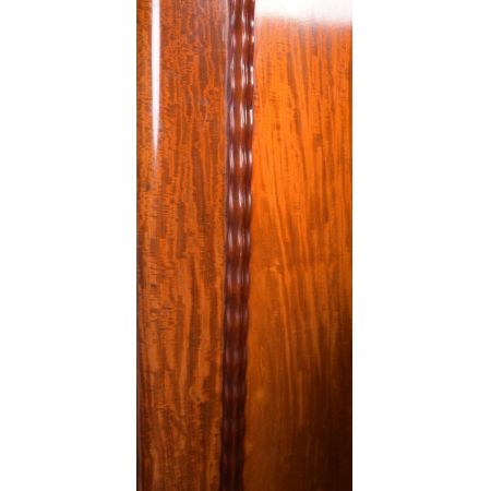 Antiker 2-türiger viktorianischer Mahagonikleiderschrank 