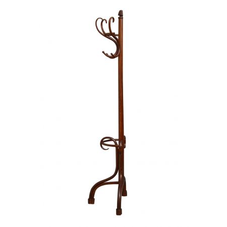 Antiker Bugholz Kleiderständer, Garderobe, Hutständer von 1920