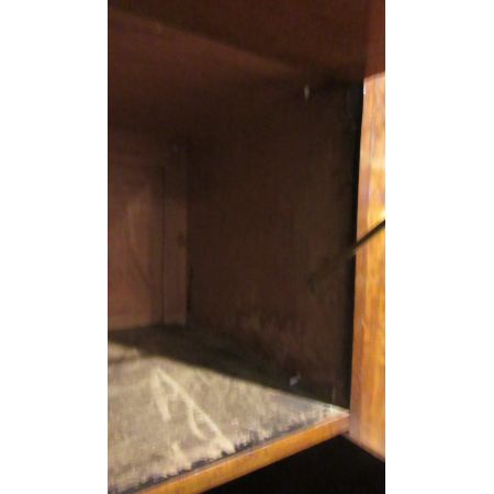 antiker viktorianischer Mahagonikleiderschrank , "Dwarf Wardrobe"