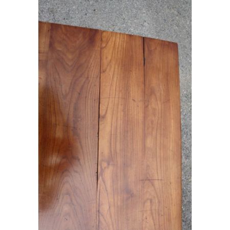 Französischer Kirschbaum Esstisch Massivholz antik ca 1880