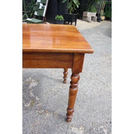 Französischer Kirschbaum Esstisch Massivholz antik ca 1880