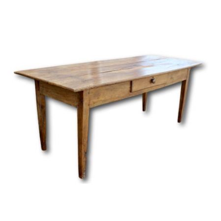 Großer Massivholz Esstisch antik 19. Jahrhundert