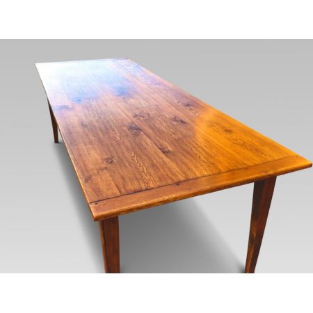 Französischer Eichen Esstisch Massivholz antik ca 1880