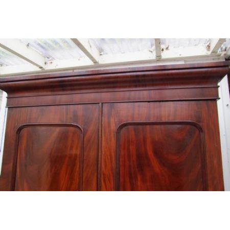 Antiker Mahagonieinbauschrank , Einbauschrank aus dem 19. Jahrhundert