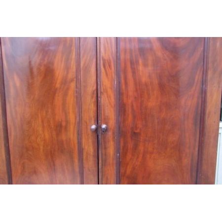 Antiker Mahagonieinbauschrank , Einbauschrank aus dem 19. Jahrhundert