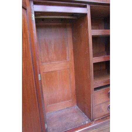 Antiker Mahagonieinbauschrank , Einbauschrank aus dem 19. Jahrhundert