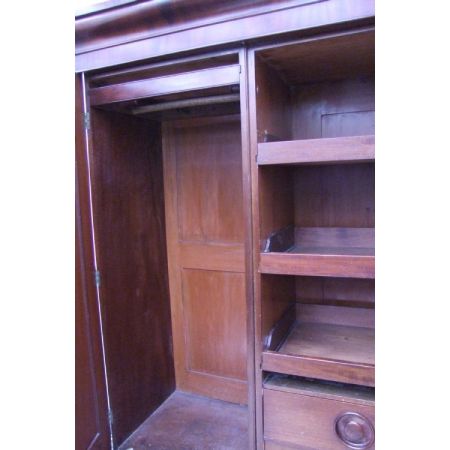 Antiker Mahagonieinbauschrank , Einbauschrank aus dem 19. Jahrhundert