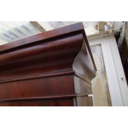 Antiker Mahagonieinbauschrank , Einbauschrank aus dem 19. Jahrhundert