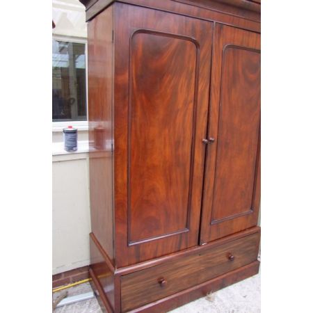 Antiker Mahagonieinbauschrank , Einbauschrank aus dem 19. Jahrhundert