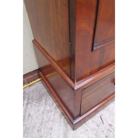 Antiker Mahagonieinbauschrank , Einbauschrank aus dem 19. Jahrhundert