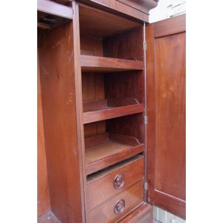 Antiker Mahagonieinbauschrank , Einbauschrank aus dem 19. Jahrhundert