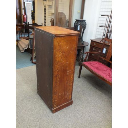 Antike viktorianische Wellington Chest Kommode , Chest of Drawers aus Birkenholz 