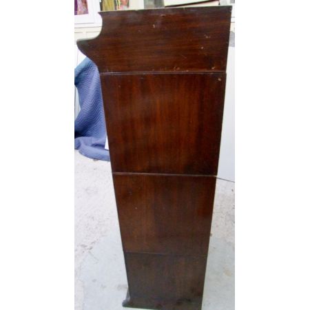 Antikes Mahagonibücherregal, Barrister Bookcase,  verglast, stapelbar von 1920