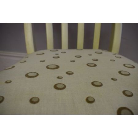 Viktorianischer Massivholz Schaukelstuhl antik ca 1870